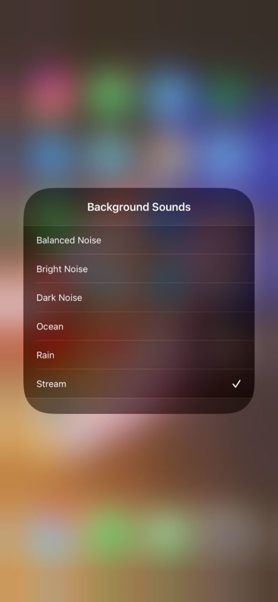 bunyi background iphone