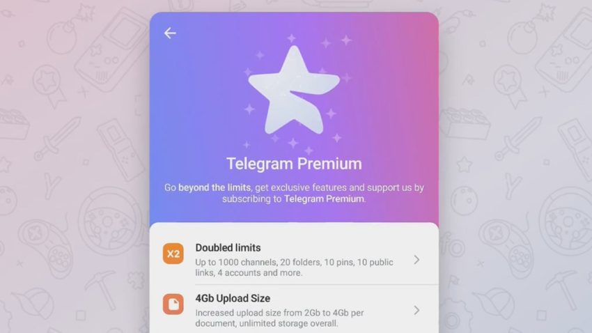 telegram premium