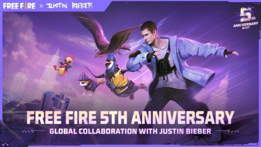 bieber free fire
