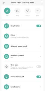 Xiaomi Smart Air Purifier 4 Pro