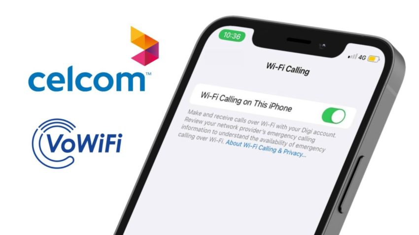 celcom vowifi iphone