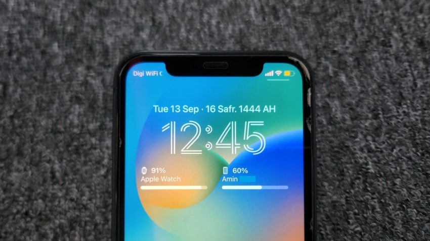 lock screen ios 16