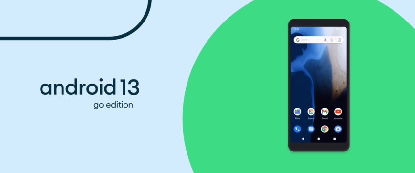 Android 13 go Edition