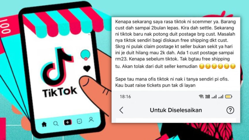 tiktok shop tolak duit shipping