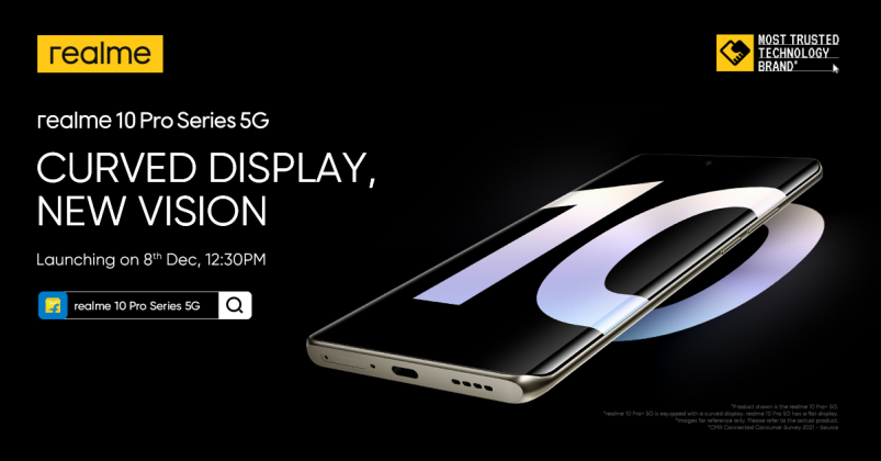 realme Sahkan Siri 10 Pro 5G Akan Dilancarkan 8 Disember Depan