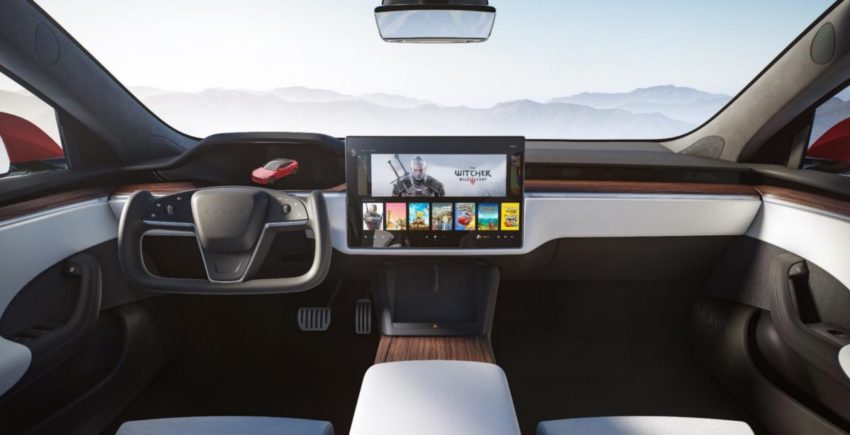 Kereta Tesla Kini Boleh Memainkan ‘Game’ Steam