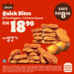 Hanya Tunjuk Pada Juruwang, Ini 20 Kupon Promosi Burger King Sampai 26 Januari 2023