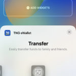 widget tng ewallet ios