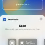 widget tng ewallet ios