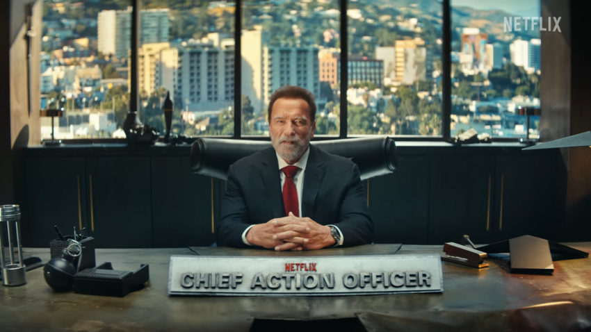 Arnold Schwarzenegger Chief Action Officer