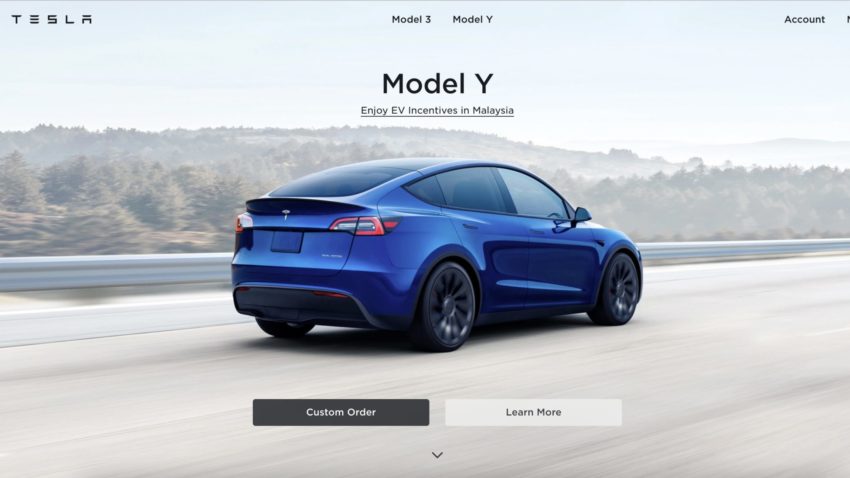 harga tesla model y