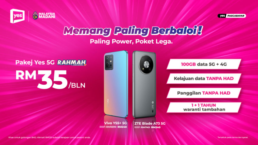 yes 5g rahmah rm35 rm58 - 2