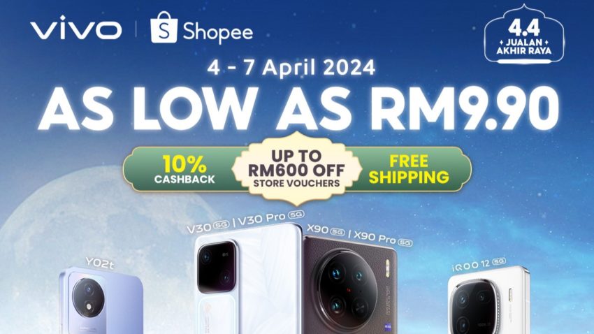 vivo x shopee 4.4 Jualan Akhir Raya