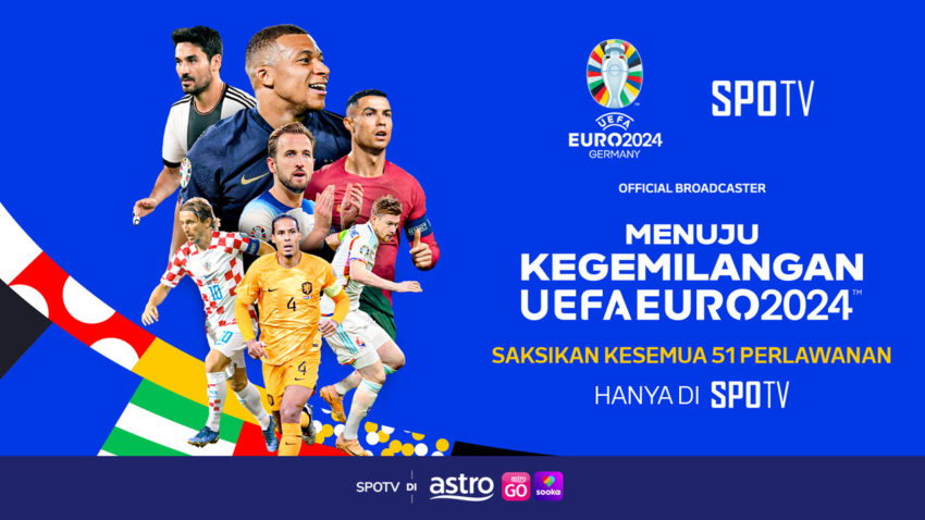 Astro Akan Siarkan Perlawanan UEFA EURO 2024 Dalam Kualiti HD