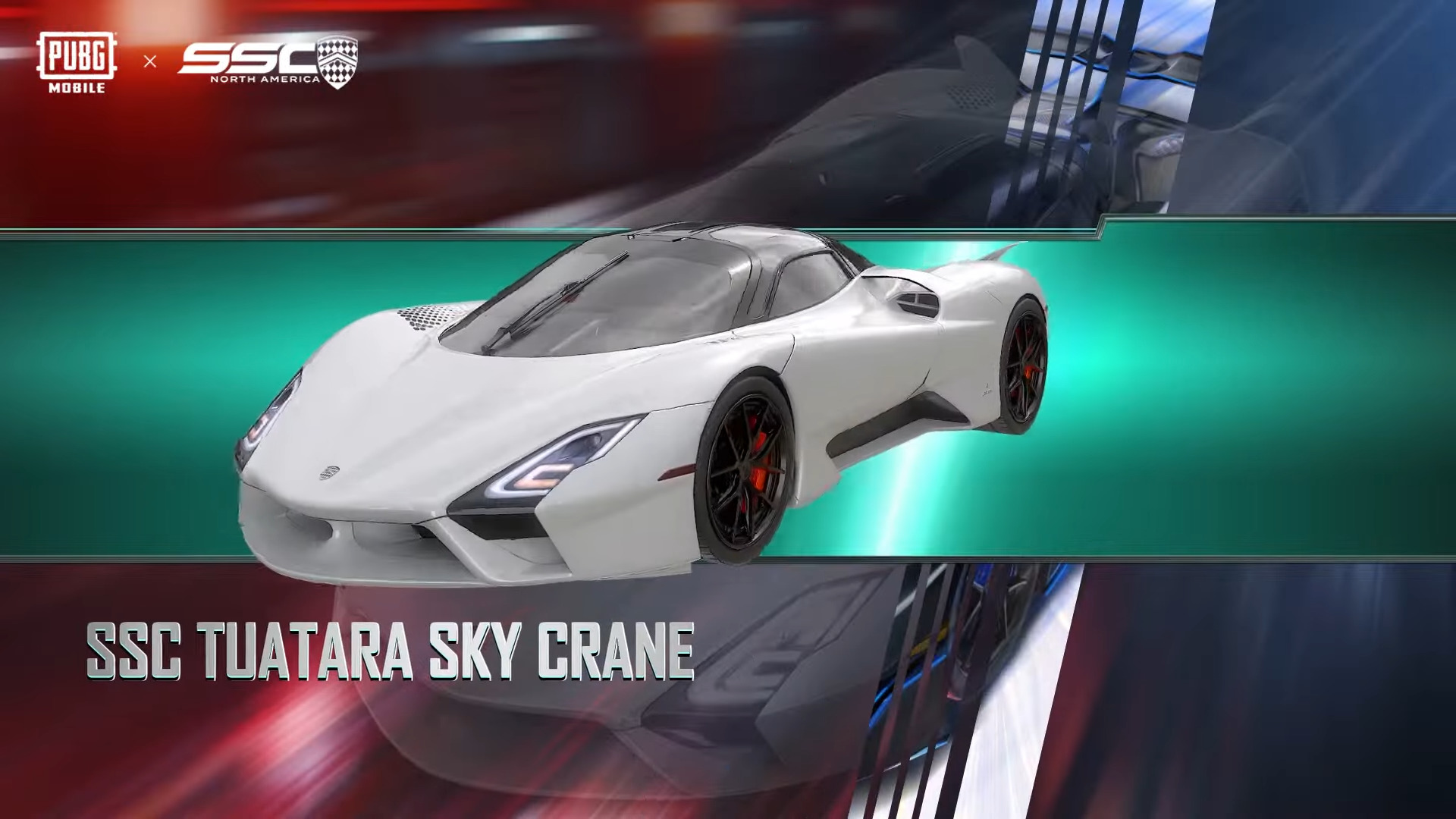 Kereta SSC X PUBG MOBILE Kini Tersedia Dalam Permainan