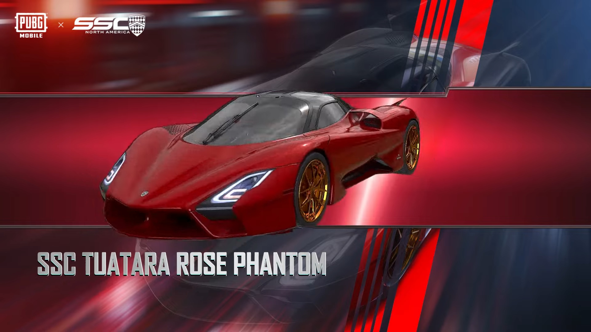 Kereta SSC X PUBG MOBILE Kini Tersedia Dalam Permainan