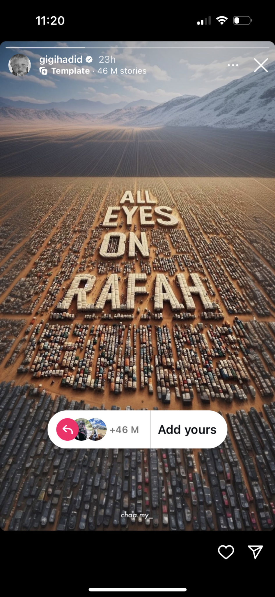 Imej AI ‘All Eyes On Rafah’ Yang Tular Dihasilkan Prompter Malaysia