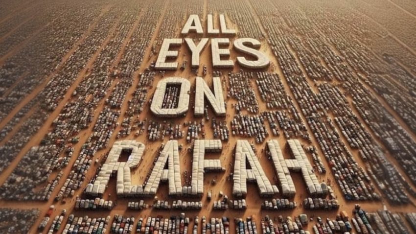 Imej AI ‘All Eyes On Rafah’ Yang Tular Dihasilkan Prompter Malaysia