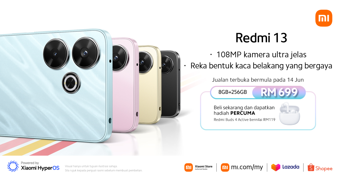 Redmi 13 – Malaysia KV (BM)