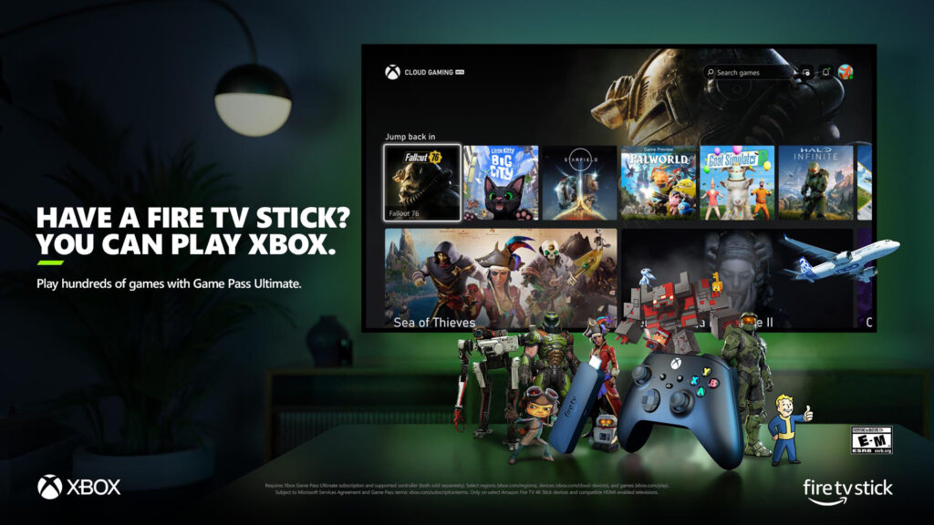 xbox amazon fire tv
