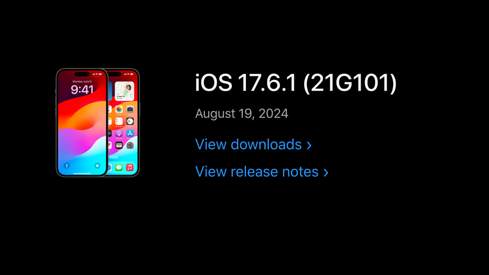 Apple iOS 17.6.1