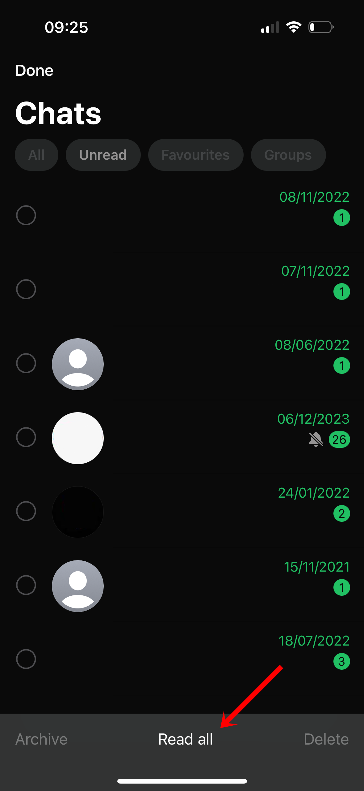 whatsapp iOS 24