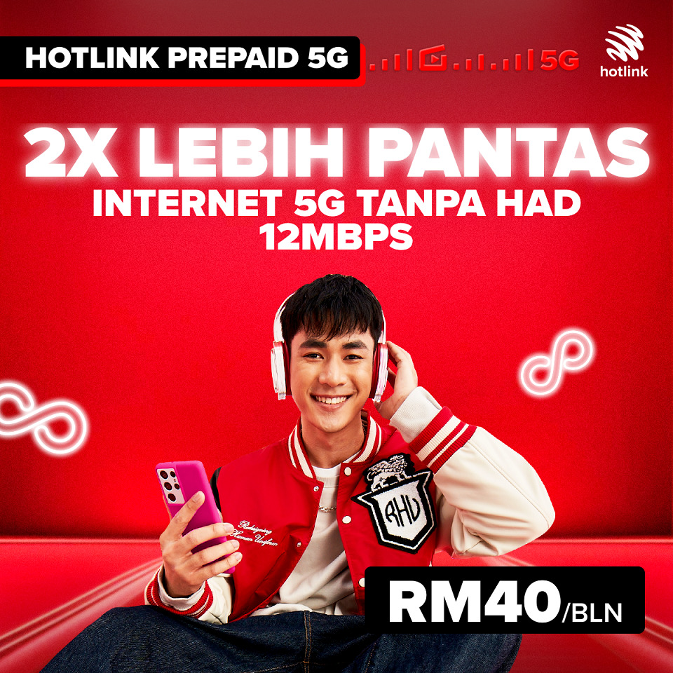 Hotlink Unlimited RM40 (BM)