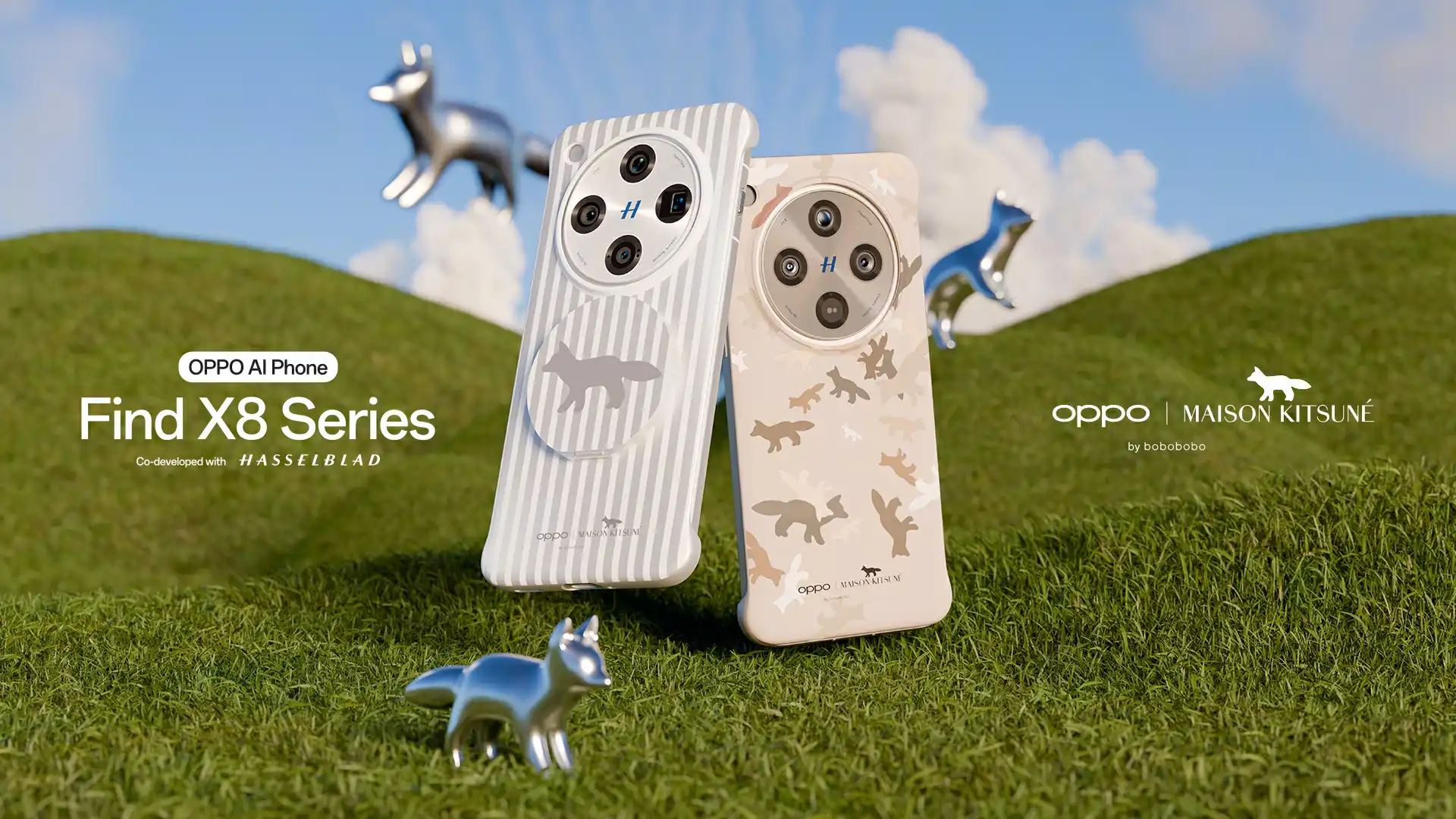 Find X8 Pro and Find X8 in Maison Kistune Phone Covers