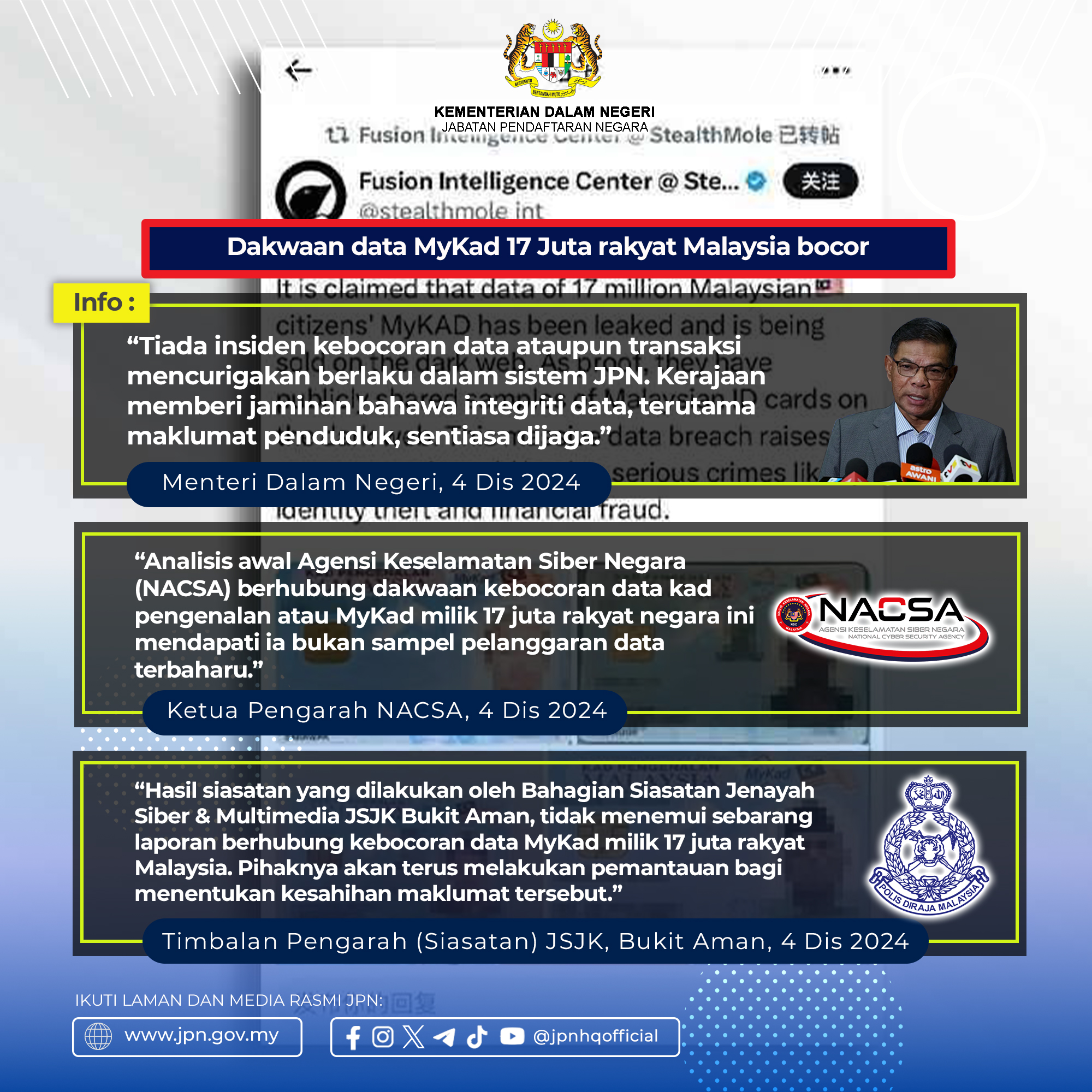 dakwaan data 17 juta bocor