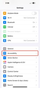 cara tunjuk volume control iphone ios 18.2