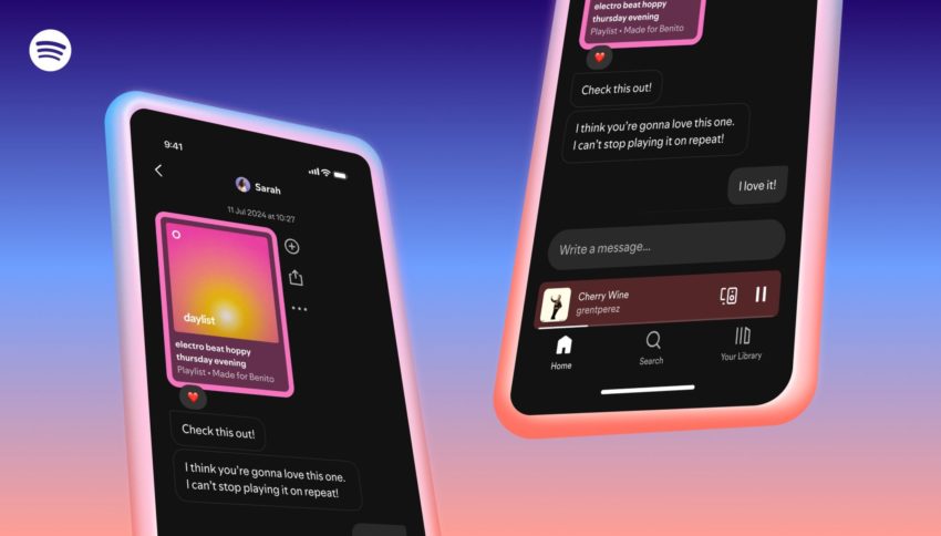 Spotify Perkenal Ciri ‘Messages’ – Kongsi Kandungan Terus Dalam Aplikasi