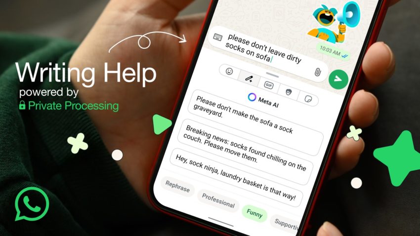 WhatsApp Writing Help