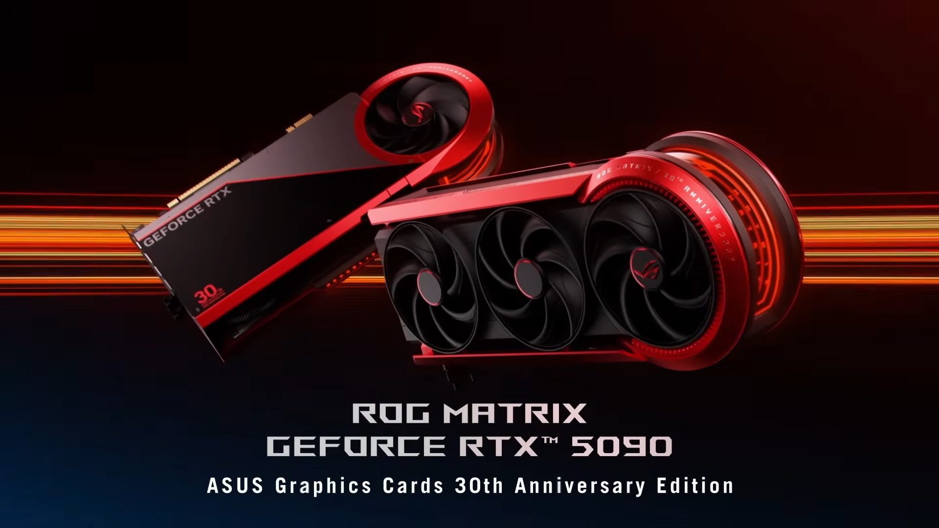 ASUS Rai Ulang Tahun Ke-30 Siri Kad Grafik Dengan ROG Matrix GeForce ...