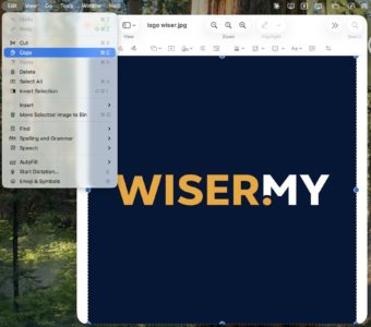 cara masuk imej dalam pdf mac preview