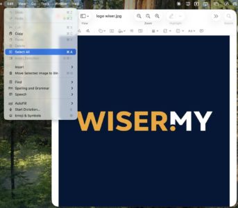 cara masuk imej dalam pdf mac preview