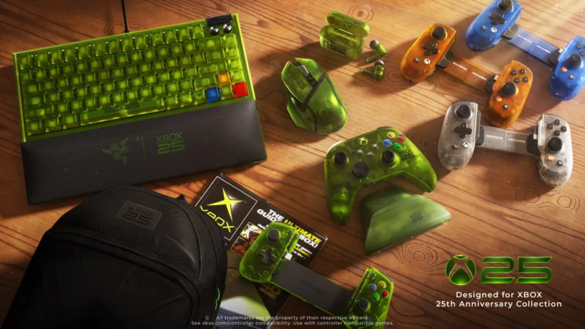 Xbox Perkenal Koleksi Aksesori Ulang Tahun Ke-25 Dengan Rekaan Nostalgia
