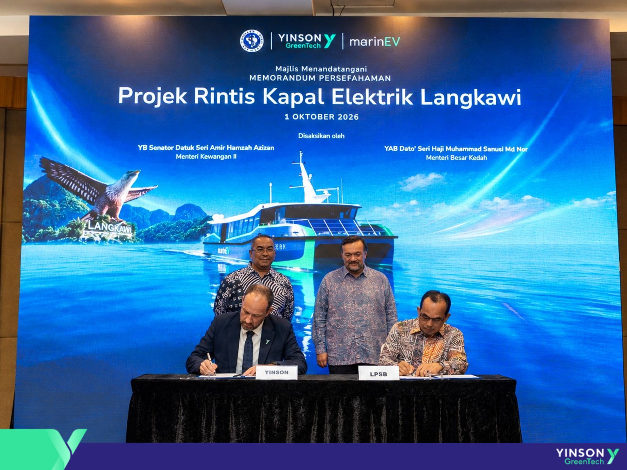 Feri Elektrik Pertama Negara Bakal Beroperasi Di Laluan Langkawi
