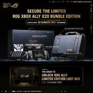 ROG XBOX Ally X20 Bundle Dibuka Untuk Pra-Tempah Di Malaysia, Harga RM10,999