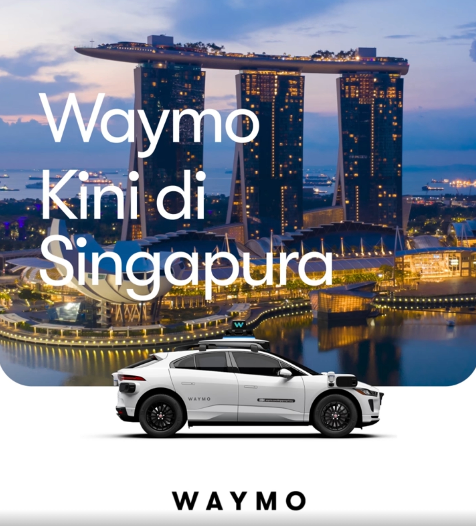 Perkhidmatan Waymo Akan Dilancar Di Singapura Pada 2028 Menggunakan Model EV Jaguar I‑PACE