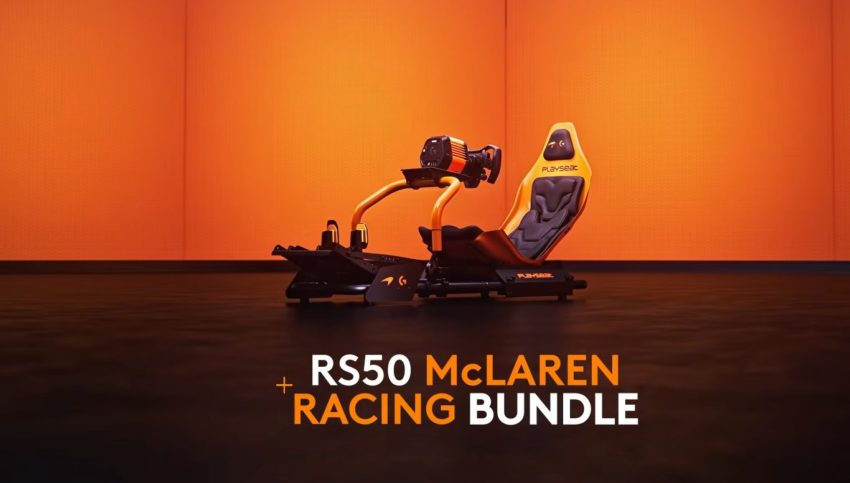 Rasai Pengalaman Simulasi F1 Sebenar Di Rumah Dengan SRS50 McLaren Racing Bundle