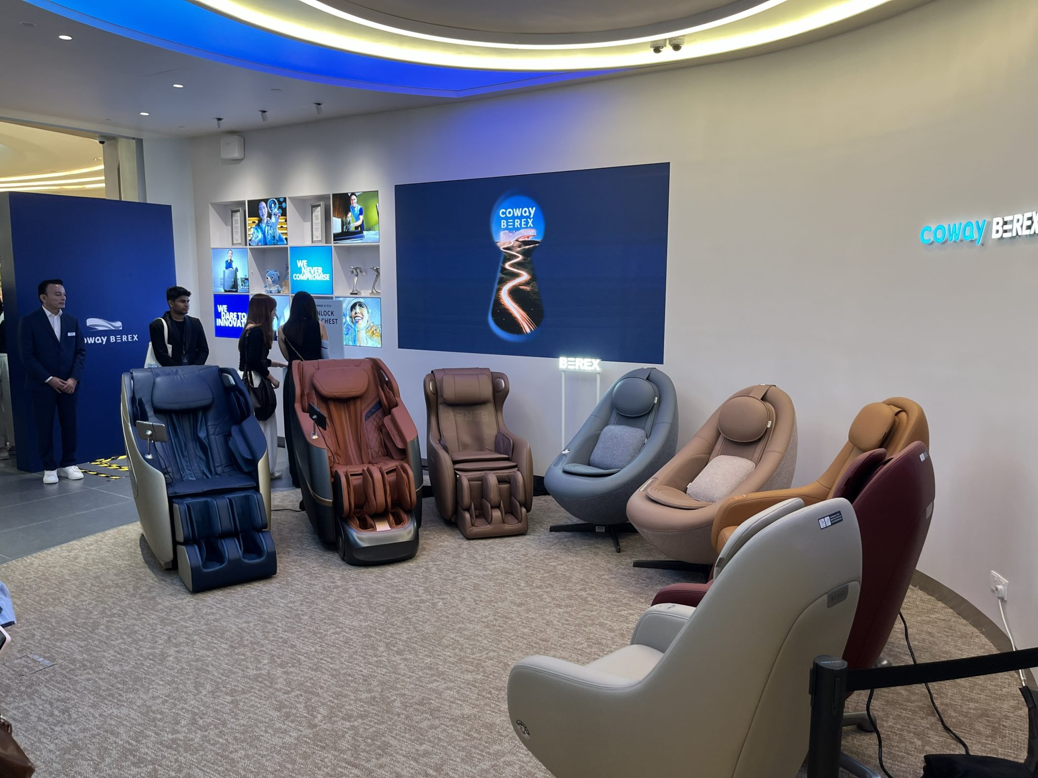 Coway Buka Kedai BEREX Di Ombak KLCC, Pertama Di Asia Tenggara
