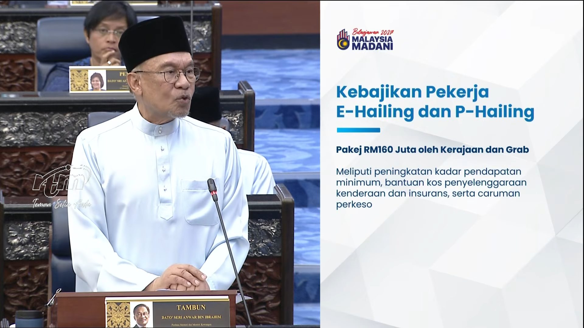Graduan Bakal Nikmati Gaji Minimum RM2,500, Kebajikan Pekerja E-Hailing Dan P-Hailing Lebih Terjamin