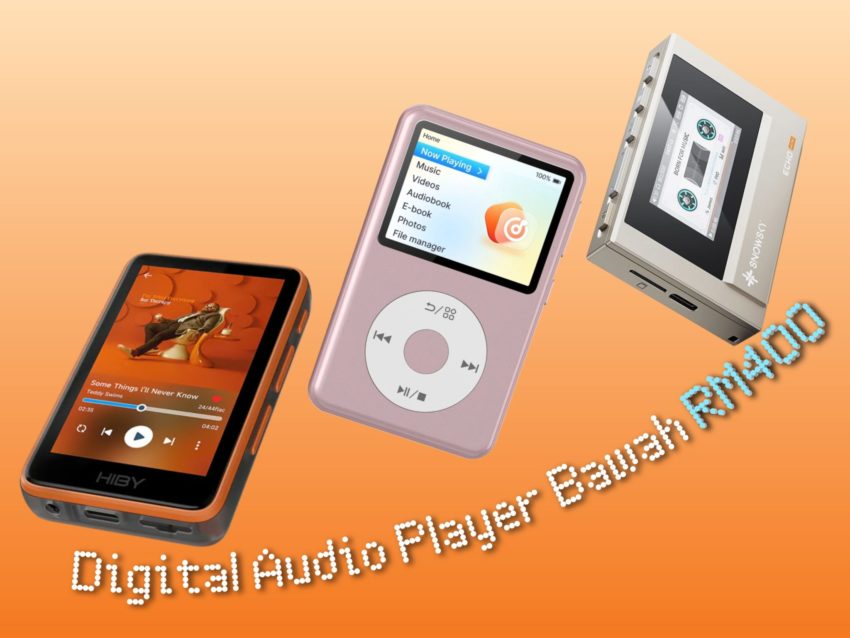 3 Digital Audio Player Bawah RM400