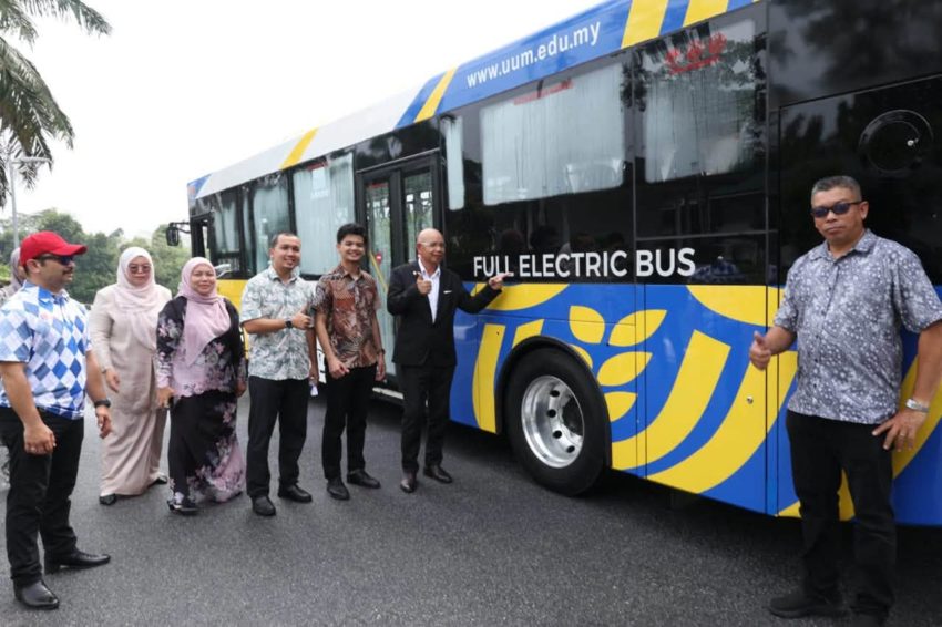 UUM Lancar Perkhidmatan Bas Elektrik Bernilai RM1.2 Juta