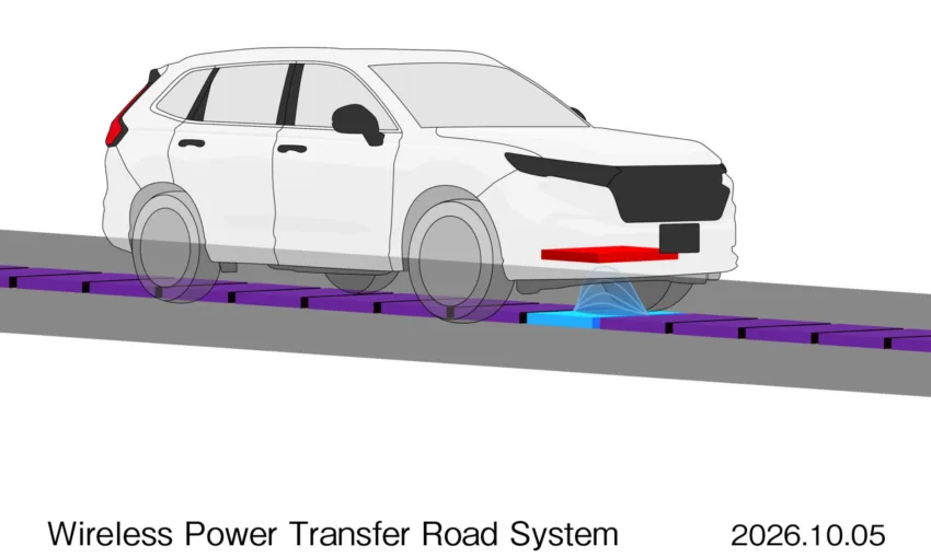 Honda Bangunkan Teknologi Jalan Raya Yang Boleh Cas EV Ketika Bergerak