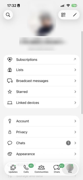 Tekan Account.