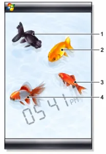 Xperia 3D fish