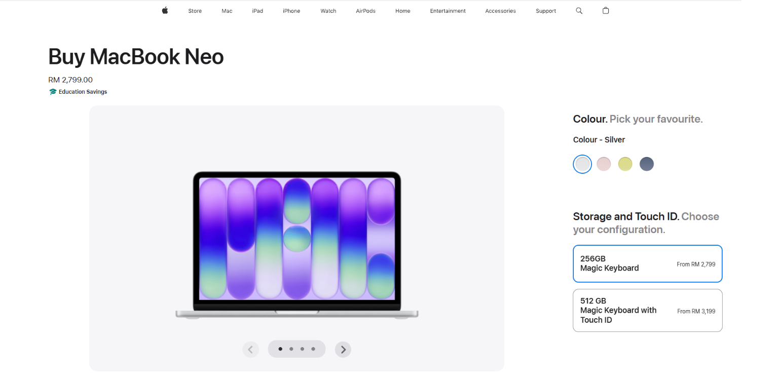 MacBook Neo Edu Price latest Oct 2026_2